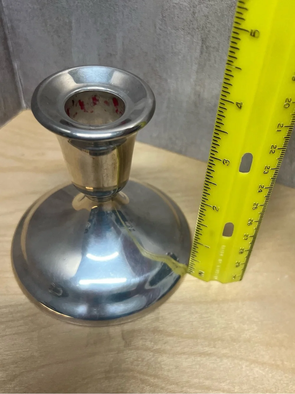 International Silver Company Vintage Silver Plate Candlestick Holder